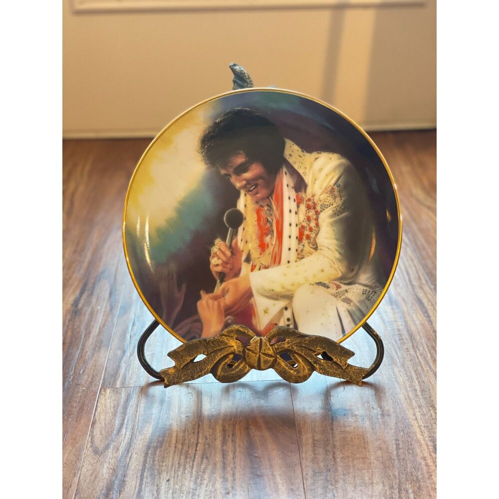 Vintage 1987 Elvis Presley "Loving You" Collector Plate Remembered Series